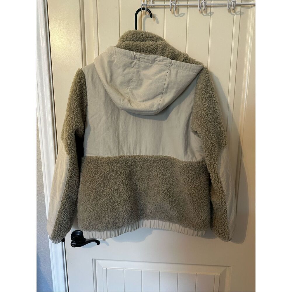 NWOT Patagonia Pelican Tan Fleece Shelled Retro-X Sherpa Pullover Jacket Small - Picture 15 of 16